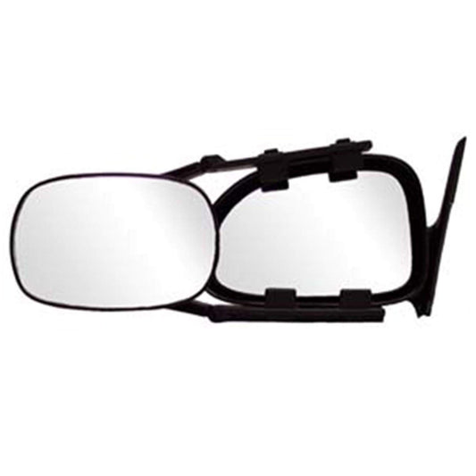 Cipa Espejo de Remolque Ajustable con Clip 11950, Negro y Plata, 15.75 in