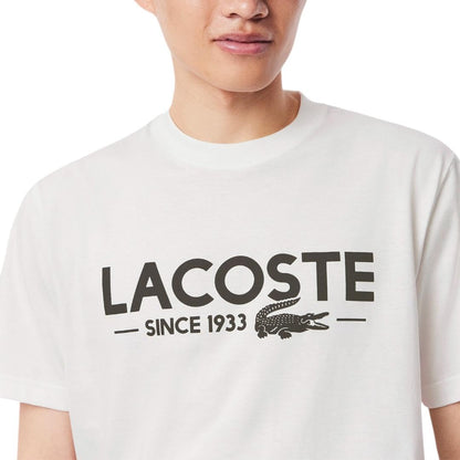 Lacoste - Playera de algodón de Ajuste clásico para Hombre