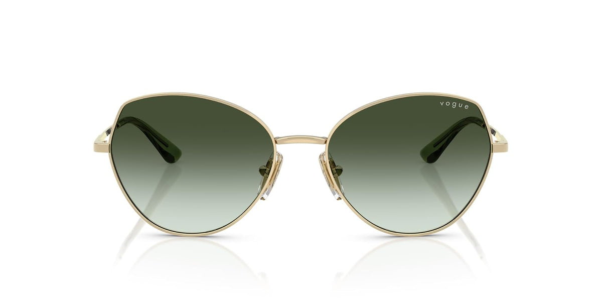 Vogue Vo4330s Gafas Mujer - 56 mm - Oro pálido - verde degradado