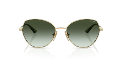 Vogue Vo4330s Gafas Mujer - 56 mm - Oro pálido - verde degradado