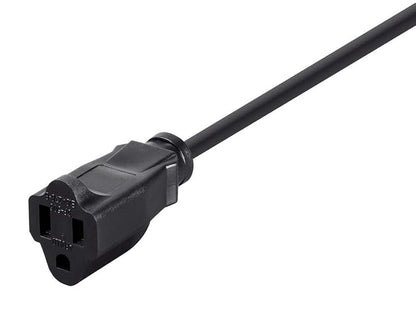 Monoprice 105301 15ft 16AWG Power Extension Cord Cable, 13A (NEMA 5-15P to NEMA 5-15R)