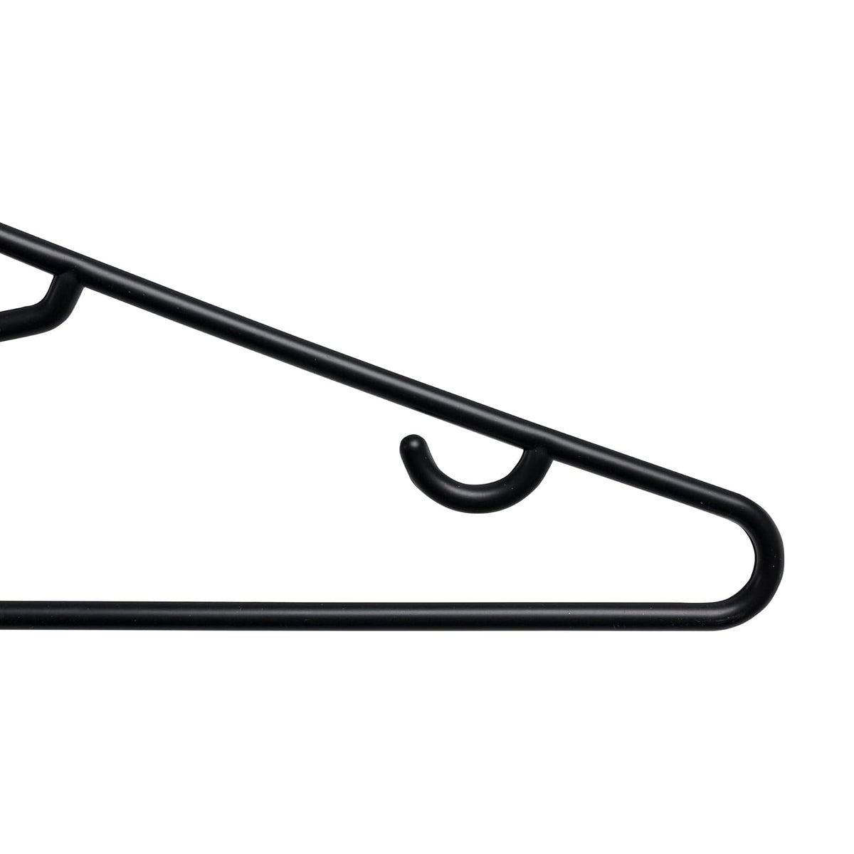Honey-Can-Do HNG-01520 Recycled Plastic Hangers, Black, 15-Pack