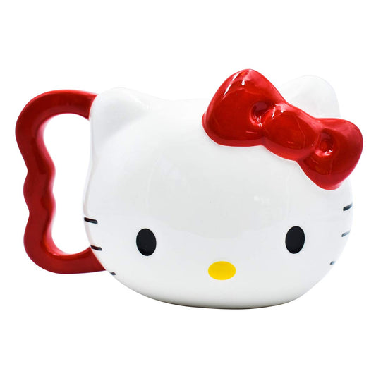 Zak 1555-3166 Taza Para Café De Cerámica 3d Hello Kitty 354ml, 16.5 cm x 10.8 cm