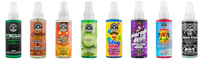 Chemical Guys Kit de muestras The Scent-Sational, ideal para automóviles, camiones, todoterrenos, caravanas, hogar, oficina y más, 8 botellas de 4 oz