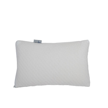 Memory Foam Baby | Almohada de Bebé Cómoda y Segura - Firmeza Media – Blanco – 24x38x10 cm – Hecha