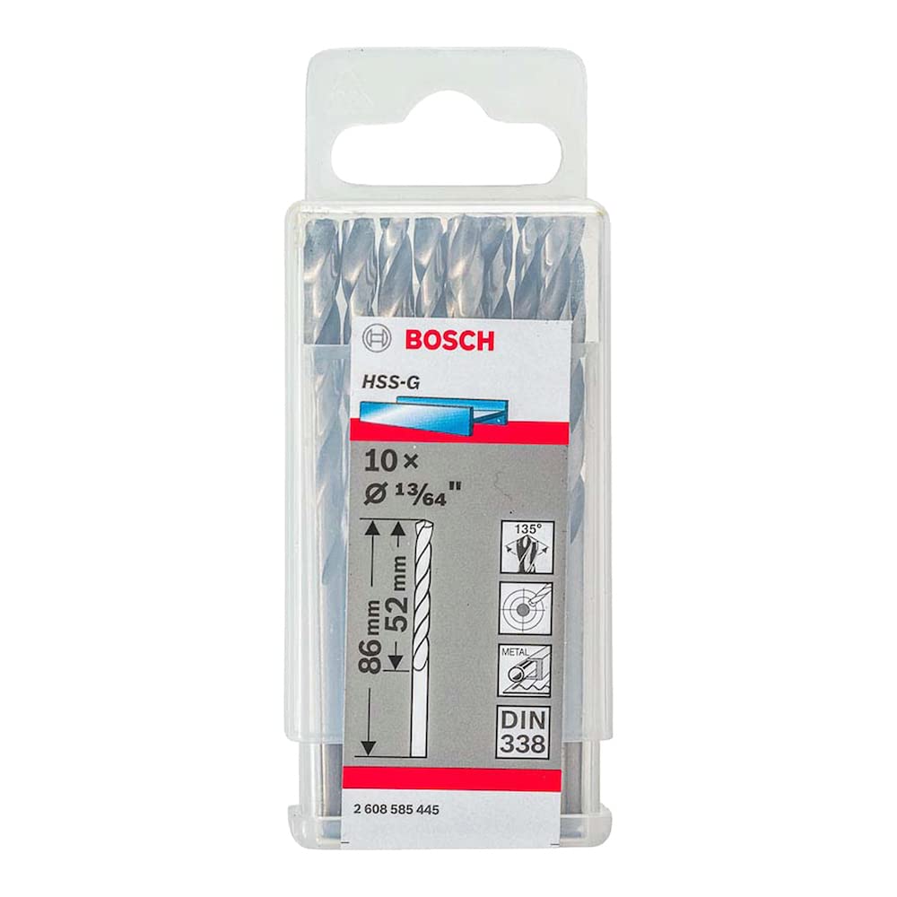Bosch 2608585445 Brocas Metal HSS-G