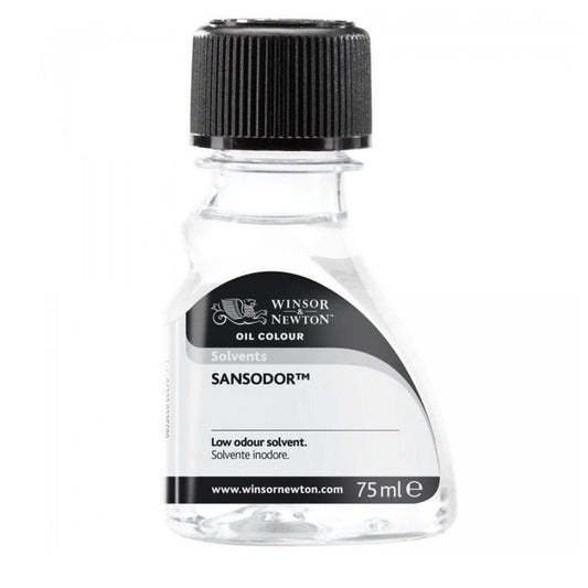 Winsor and Newton Oil Colour Sansodor Low Odour Solvent 75ml (Bttl)