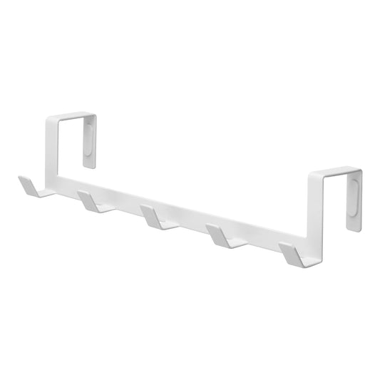 YAMAZAKI Home Smart Wide - Estante para puerta (ancho para el hogar), color blanco