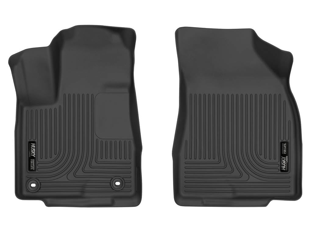 Husky Liners X-Act Contour - Alfombrillas para Piso | Se Adapta a Toyota Highlander 2014-2019 | Fila Delantera, 2 Piezas, Color Negro - 52311
