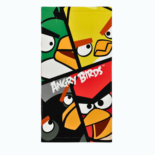 Franco Collectibles Angry Birds - Toalla de baño de algodón súper Suave, 60 x 30 Pulgadas, (Producto 100% con Licencia Oficial)
