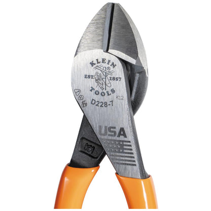KLEIN TOOLS D228-7 | Pinzas De Corte Diagonal | 18.1 Cm | Alta Palanca
