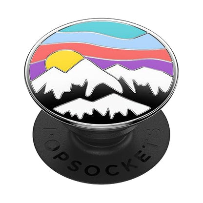 PopSockets - Empuñadura para teléfono con Soporte expandible, función Atril, Ajuste de altitud esmaltado