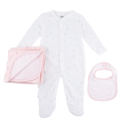 Baby Creysi Set 3 Piezas con Sábana Conjunto Bebé-Niñas