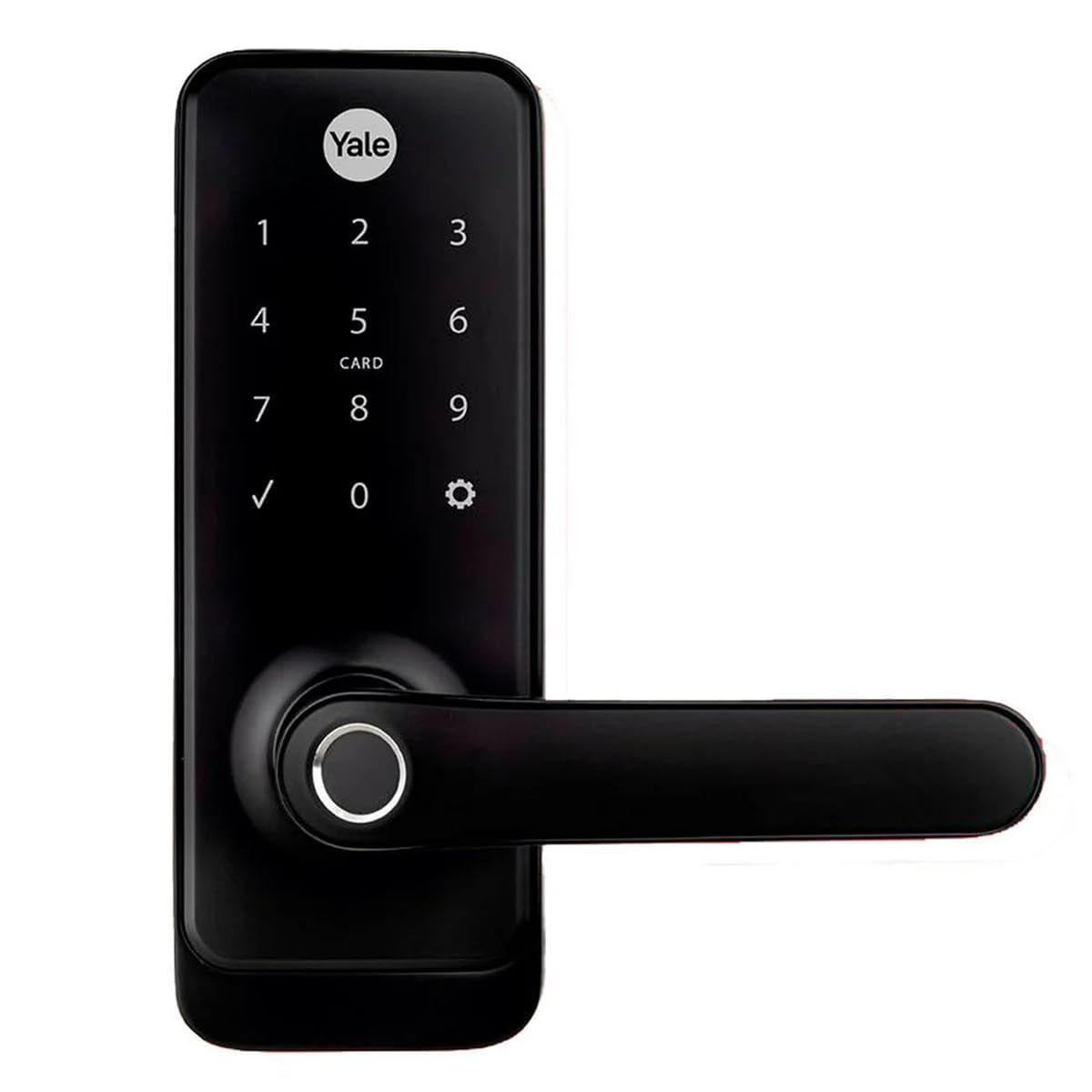 Yale kit cerradura eléctrica digital ymc300 con hub y módulo para uso en exteriores