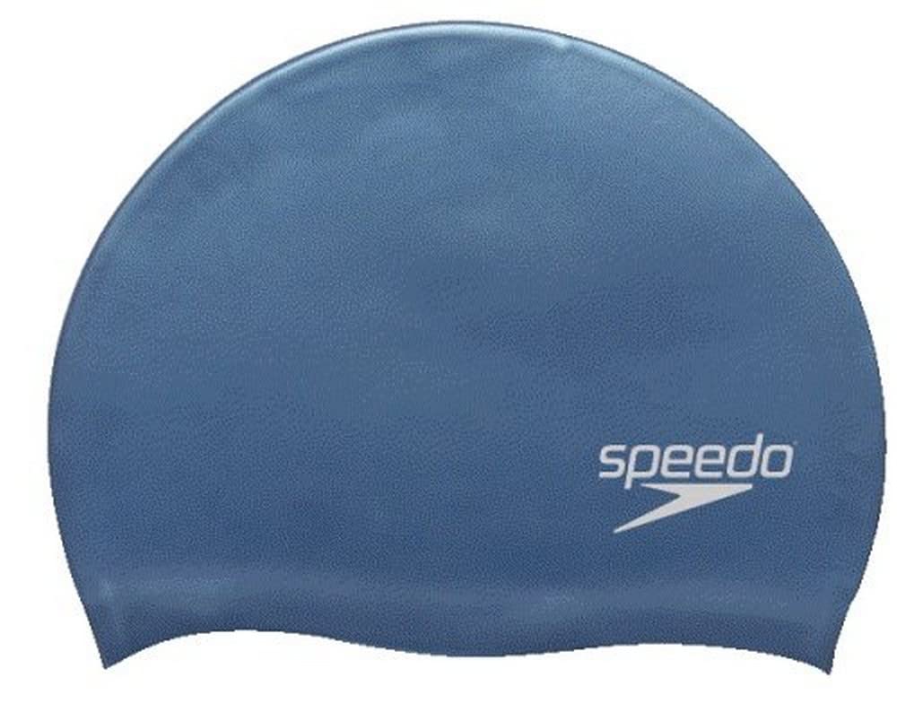 Speedo - Gorro de natación de Silicona - azul (blue sky)