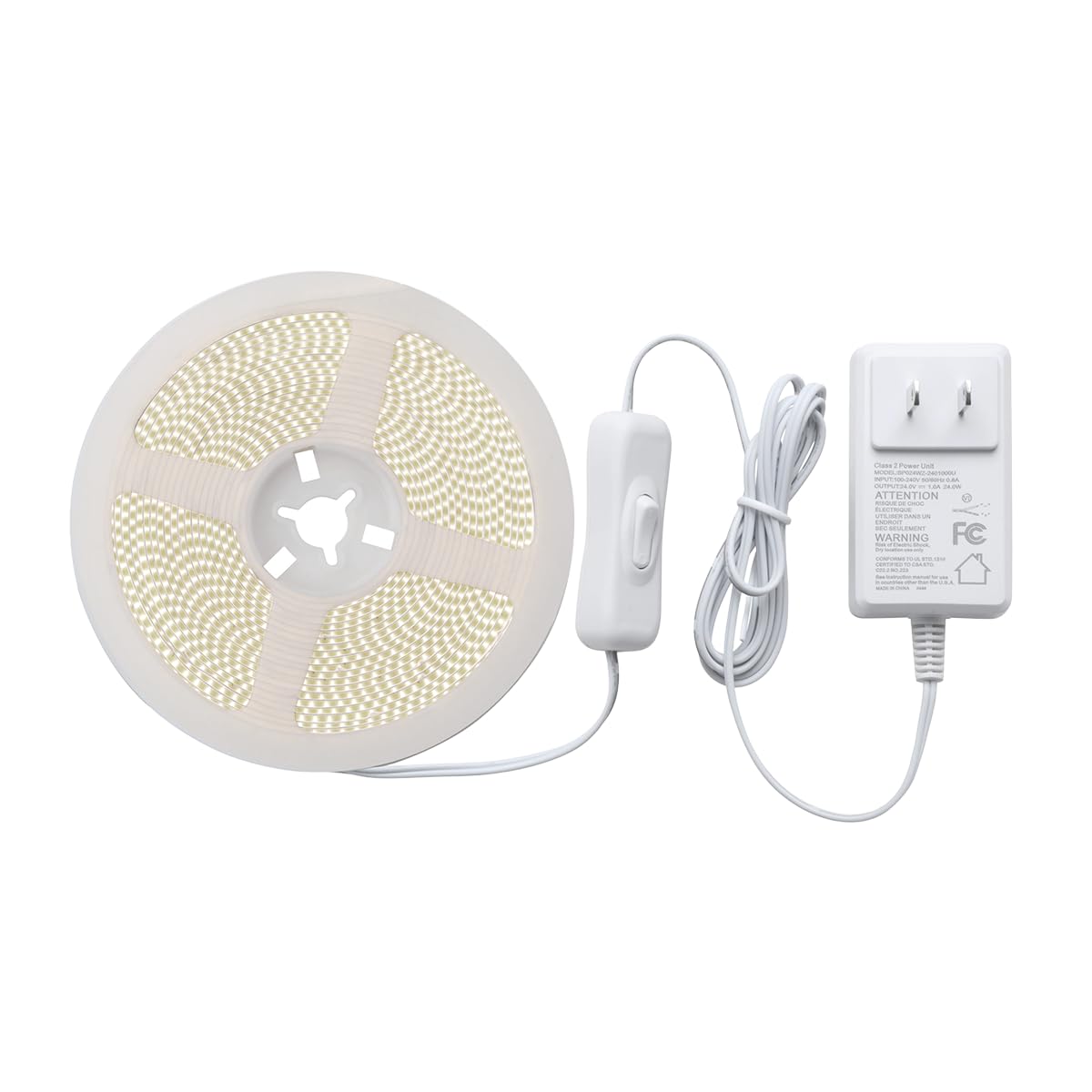 Tecnolite - 7Tira LED 5 Metros de Longitud 24 W, Luz Neutra, Interiores, No atenuable