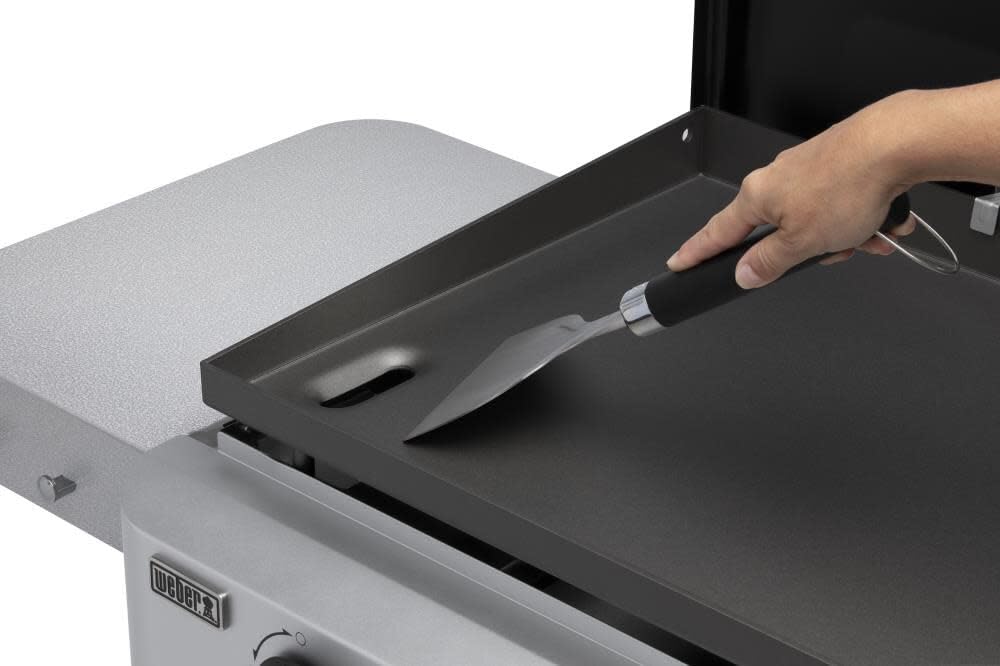 Weber 6781 Rascador de Plancha, Color Plateado