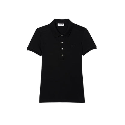 Lacoste Polo manga corta stretch Botones para Mujer