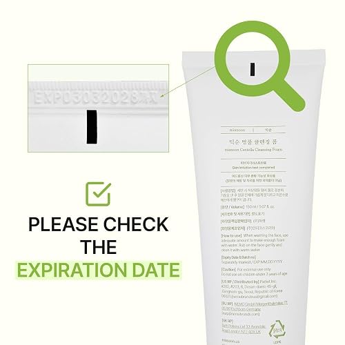 Centella Cleansing Foam – Espuma con CICA y ácido salicílico, 150 ml | Limpiador facial hidratante con Centella de Jeju, elimina maquillaje e impurezas sin resecar la piel sensible