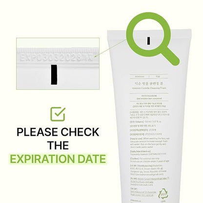 Centella Cleansing Foam – Espuma con CICA y ácido salicílico, 150 ml | Limpiador facial hidratante con Centella de Jeju, elimina maquillaje e impurezas sin resecar la piel sensible