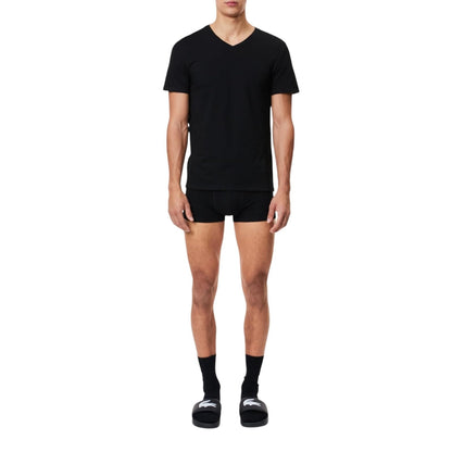Lacoste Essentials, Camisetas de cuello en V para hombre (3 unidades, 100% algodón, ajustada)