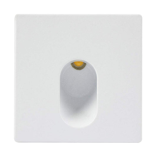 Tecnolite Lámpara LED Empotrado, Lámpara LED Empotrable, 1 W, Luz Cálida 3 000 k, Color Blanco, Downlight