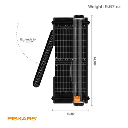 Fiskars 12 Inch Titanium SureCut Paper Trimmer (01-005454)