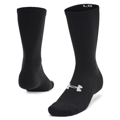 Under Armour Calcetines Tácticos para Botas Unisex - M - (001) Negro Negro Blanco