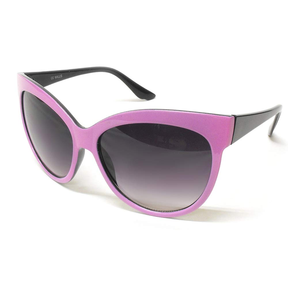 Wallis Lentes Casuales UV400, Color Rosa/Negro, Pequeño