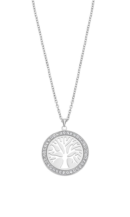Lotus Style Ls2181-1/1 Collar Árbol De Vida Acero, Mujer, Plateado