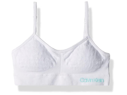 Calvin Klein - Brasier Corto Suave sin Costuras para niña