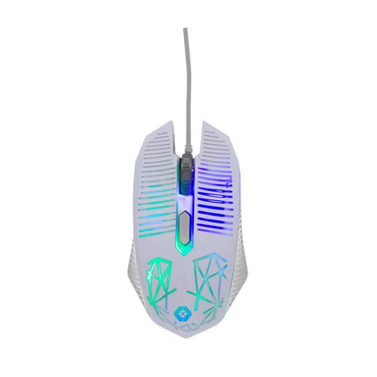 Vortred Kit Gamer 4 en 1, Teclado, Mouse, Audífonos, Mouse Pad, Morado, Gaming Berry
