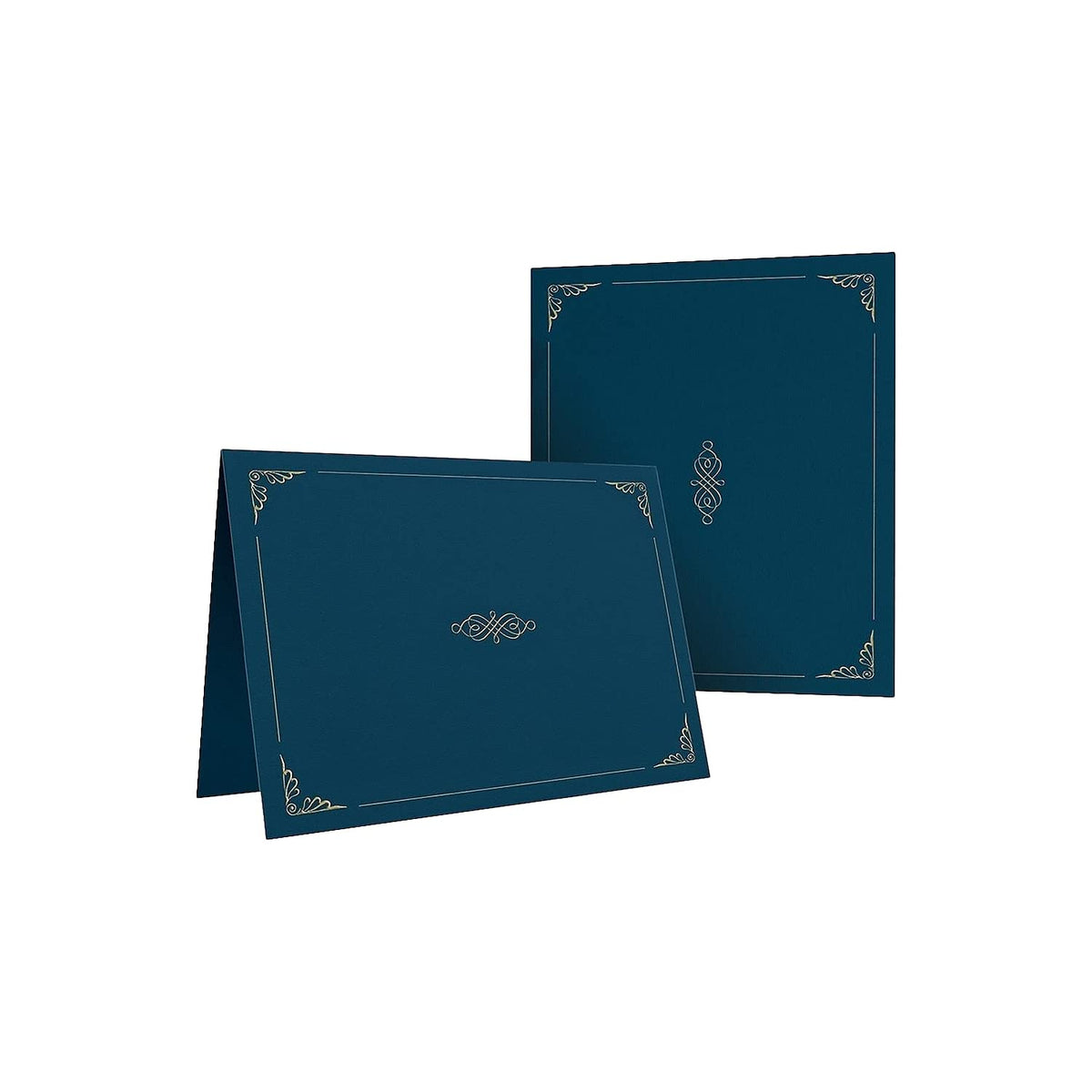 Oxford Certificate Holders, Letter Size, Dark Blue, 5 per Pack (29900235BGD)