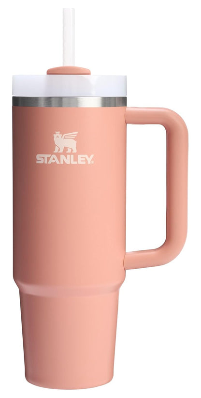 Stanley Vaso con Asa y Popote, 40 oz, Tapa FlowState, Azul - 30 oz - Sienna