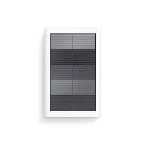 Panel solar Ring (2.ª generación, pequeño) de 1.9 W para la Cámara para exteriores Ring Plus, Cámara para exteriores Ring, Stick Up Cam Pro, Stick Up Cam Plus y Spotlight Cam Pro (blanco)