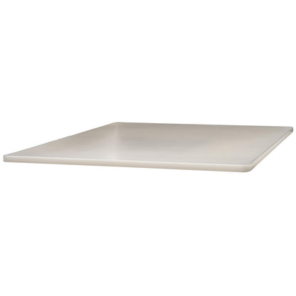Winco CBWT-1824 tabla de cortar, 18 por 24 por 1/5.1 cm, color blanco | Apto para lavaplatos, resistente a las manchas, minimiza el embotamiento, aprobado por HACCP, ideal para embutidos