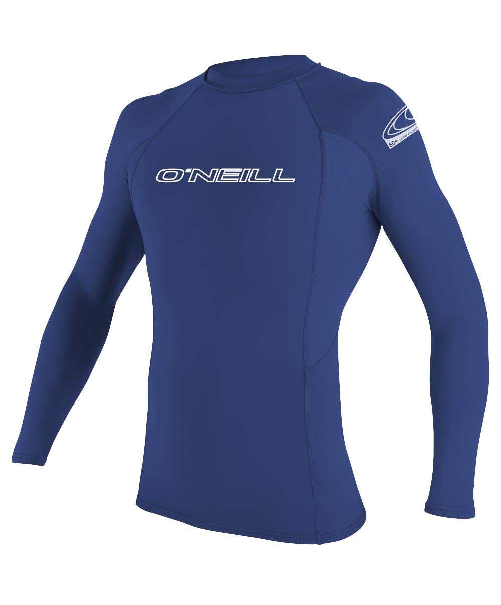 O 'Neill Basic Skins UPF 50 + Manga Larga Rash Guard - M - Pacific