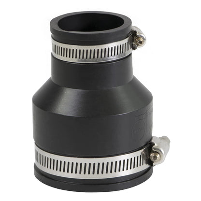 Everconnect Acoplamiento reductor, Unidad simple, 2 x 1-1/4, Negro