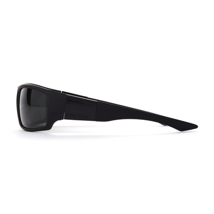 Dockers Gavin - anteojos de sol polarizadas para hombre, color negro, 57 mm, Negro -, 57mm
