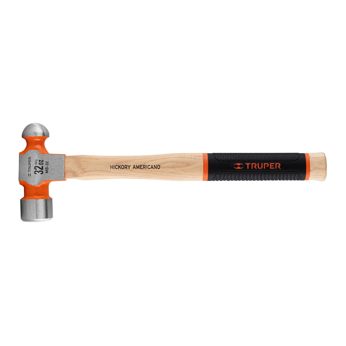 Truper Martillo de Bola con Cabeza de Acero - 32 oz
