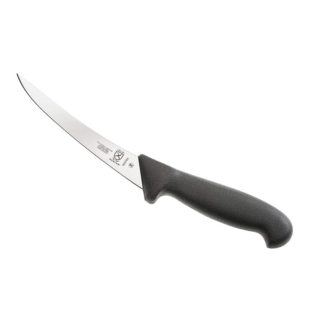 Mercer Culinary BPX, 5.9 pulgadas, cuchillo de deshuesado curvado, rígido