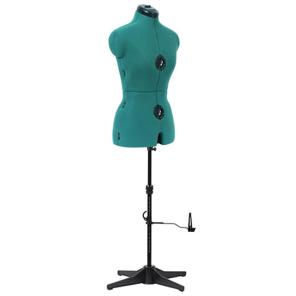 Dritz Sew You Maniquí de Costura Ajustable para Mujer - CH - Verde fluorescente, NOTA