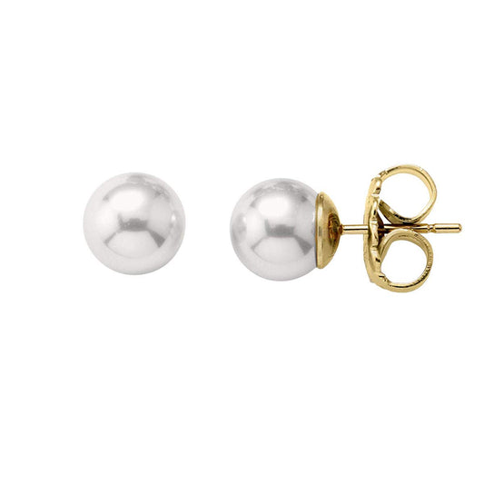 MJ00326.01.1.000.701.1 Majorica Arete para Mujer, color Blanco, 10 mm