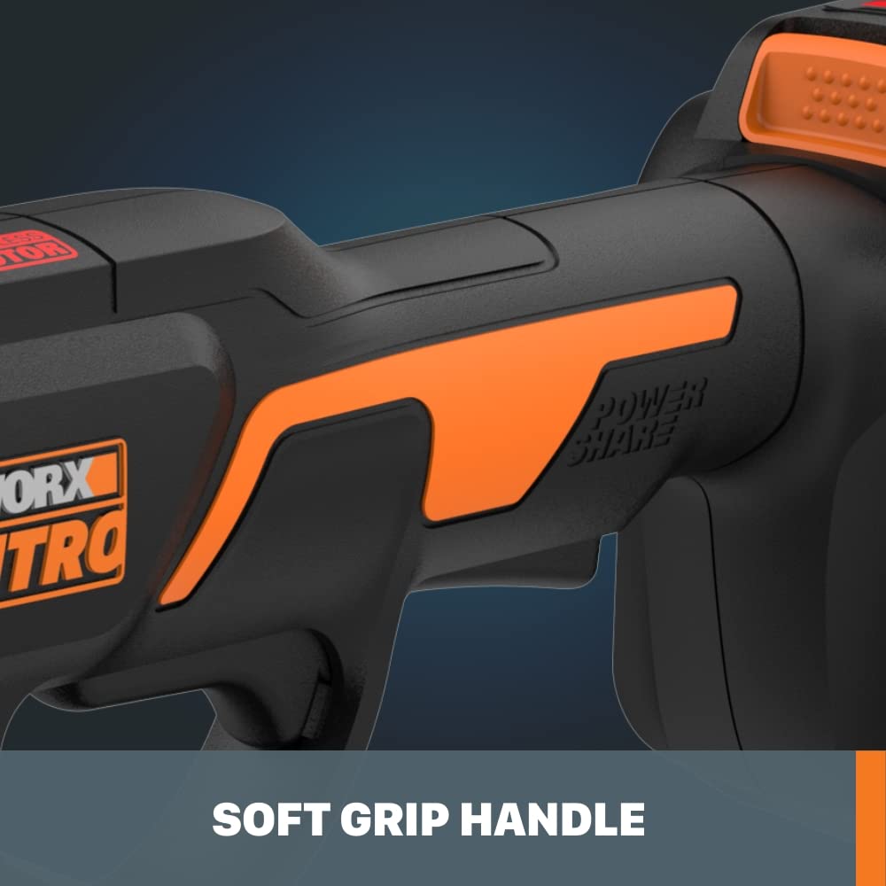 Worx WG330.9 - Tijera de podar Worx NITRO de 20 V con potencia compartida (solo herramienta)