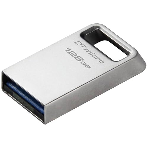 Kingston USB Data Traveler Micro 128GB USB 3.2 Gen1, Lectura: 200MB/s (DTMC3G2/128GB)