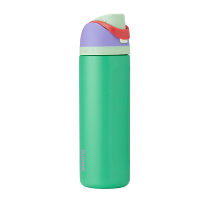 Owala FreeSip Disney Princess Botella de Agua con Popote, Acero Inoxidable, 24 oz - Ariel - Princesa Disney
