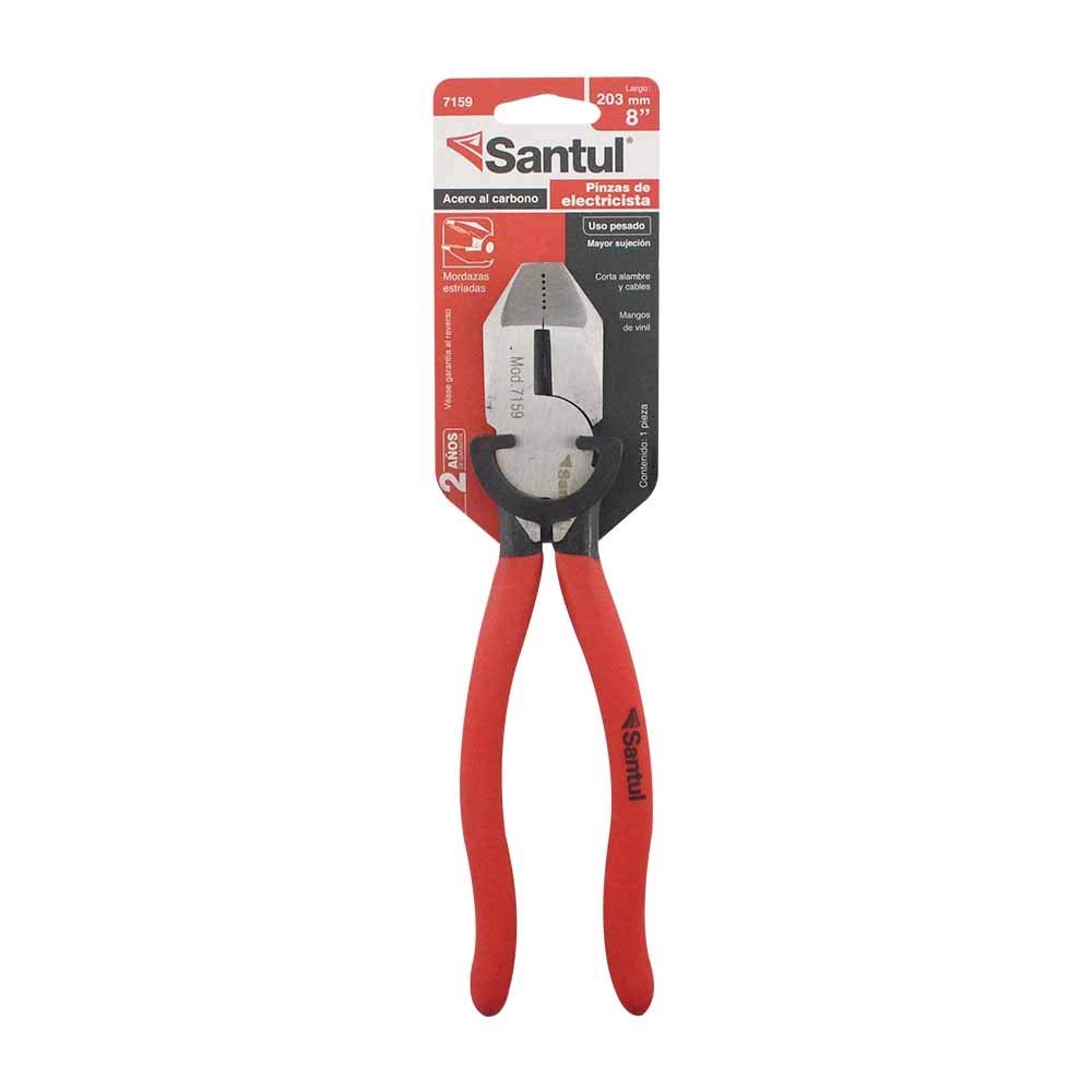 Santul 7159 Pinzas de electricista uso pesado 8"