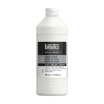 Liquitex Professional Medio para Pintura Acrílica Fluida (Pouring Effects) - 32 onzas - 946 ml (Paquete de 1)