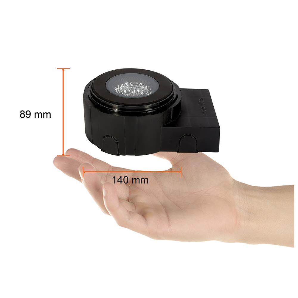 Construlita Lámpara LED Exterior, IP 67, Lámpara Empotrado en Piso, 127 - 277 V, 14 W, Luz de Día 6 500 k,