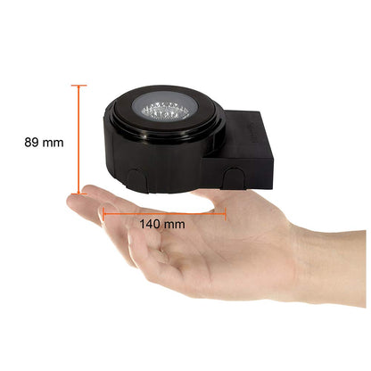 Construlita Lámpara LED Exterior, IP 67, Lámpara Empotrado en Piso, 127 - 277 V, 14 W, Luz de Día 6 500 k,